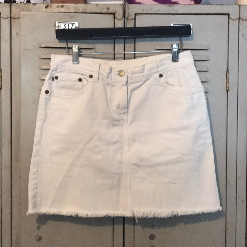 J Crew Denim Skirt